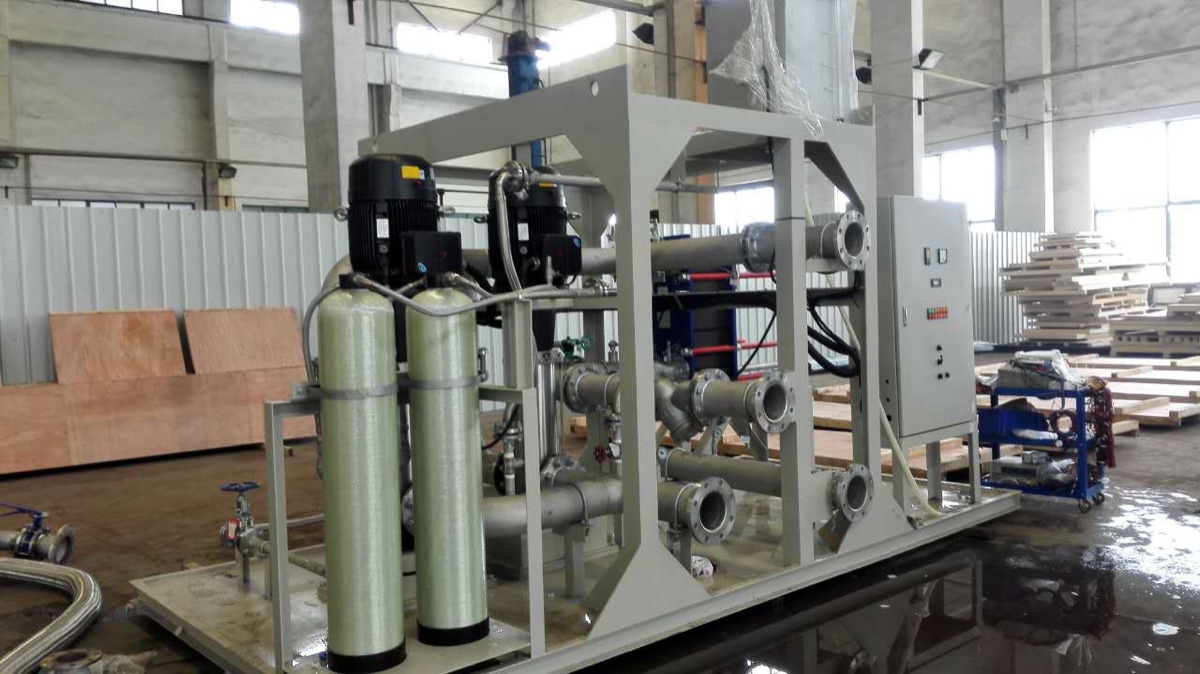 Large rolling mill liquid cooling