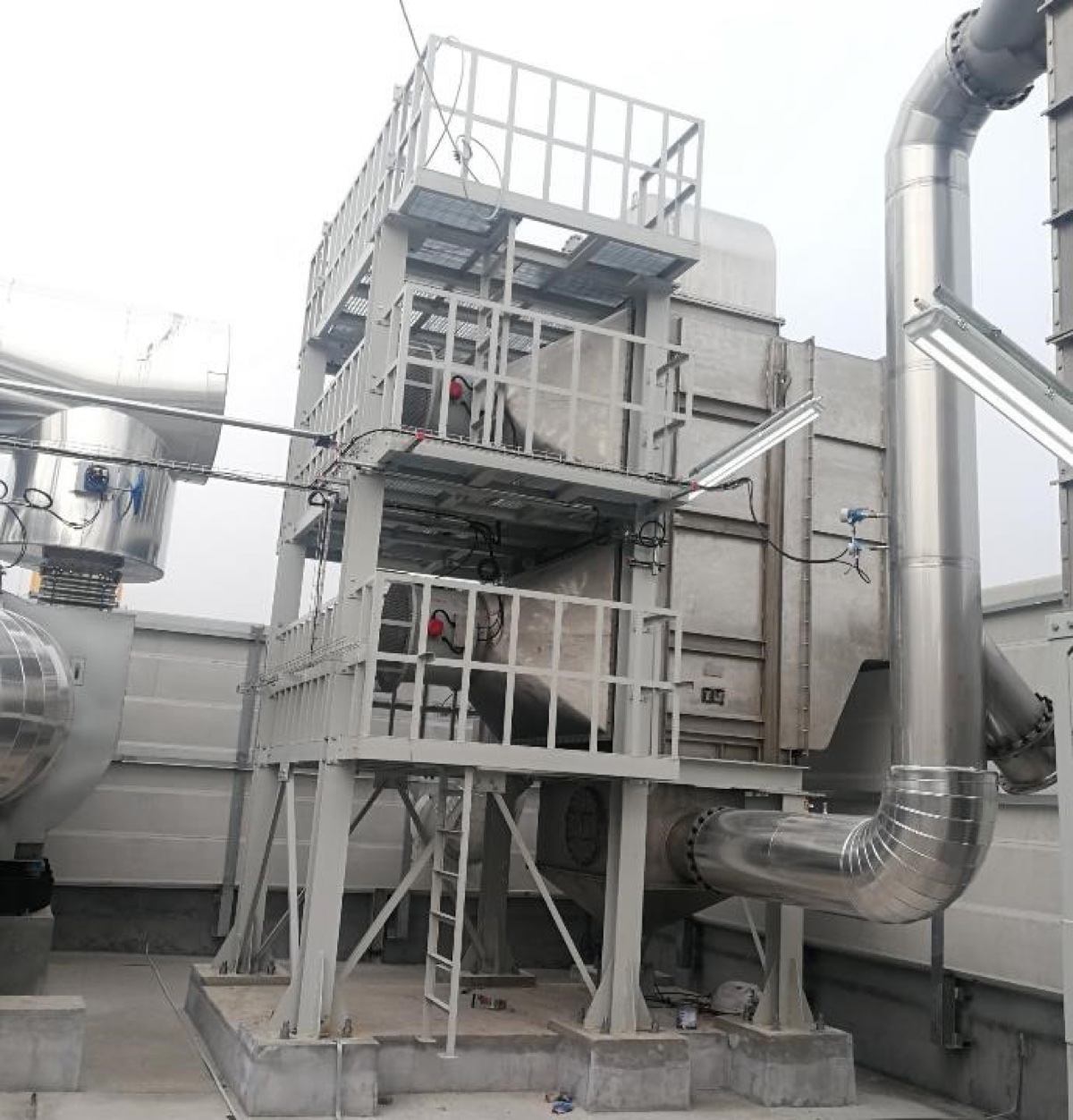 Flue gas waste heat recovery
