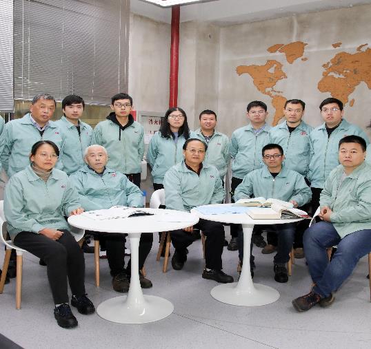 Dongrun R&D engineering team — 50+ engineers across mechanical, electrical, and heat-transfer disciplines
